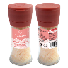 Saldoro Mühle pinkes Steinsalz 110g Verpackung Vorder- und Rückseite