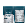 Saldoro rock salt medium coarse in doypack front and back
